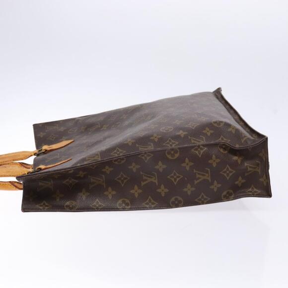 LOUIS VUITTON Monogram Sac Plat Hand Bag M51140 - Picture 5 of 12